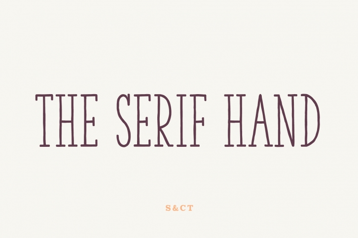The Serif Hand Collection Font Download