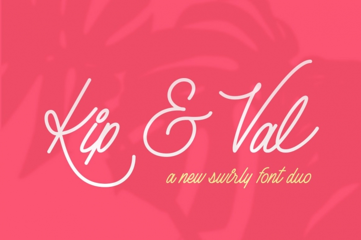 Kip  Val Script Duo Font Download