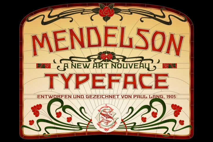 Mendelson typeface Font Download