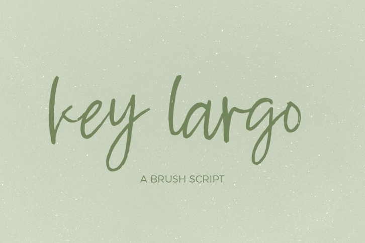 Key Largo Brush Script Font Download