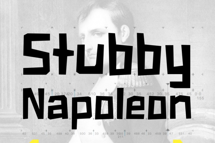 Stubby Napoleon Font Download