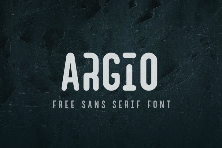 Argio Family I with optional Stencil Font Download