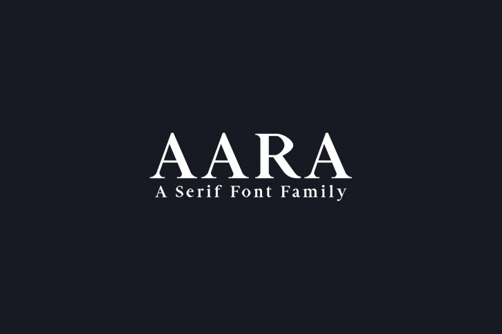 Aara Serif Family Pack Font Download