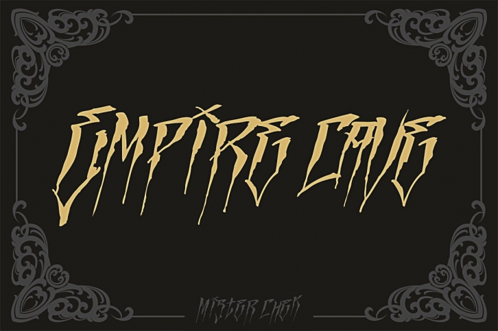 Empire Cave Font Download