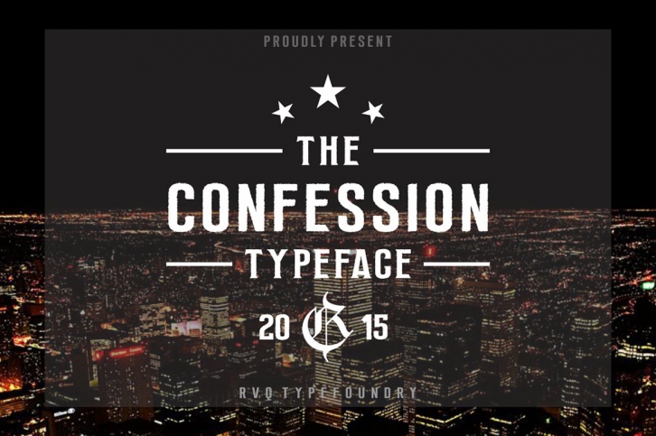 Confession typeface (introsale) Font Download