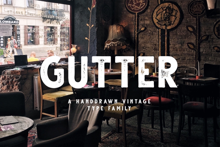 Gutter Font Download