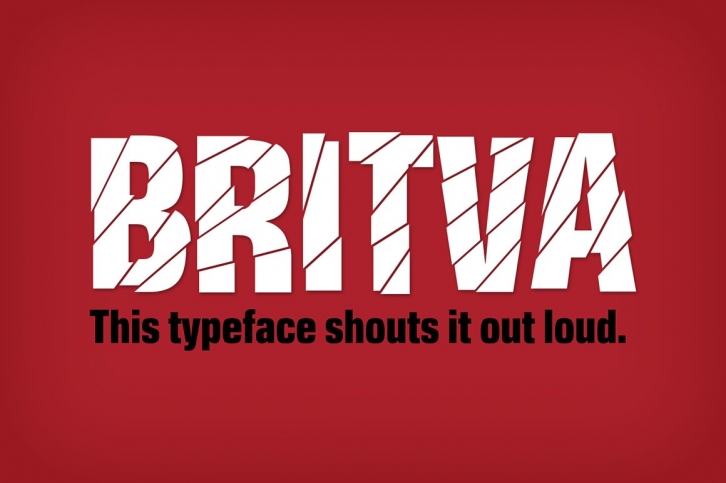 Britva Typeface Font Download