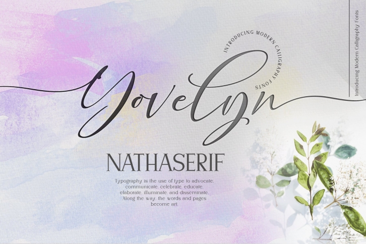 Yovelyn+Natha Font Download