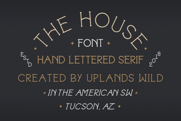 HOUSE FONT Font Download