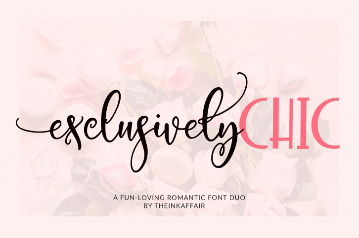Exclusively Chic Duo Font Download