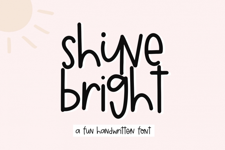 Shine Bright Font Download