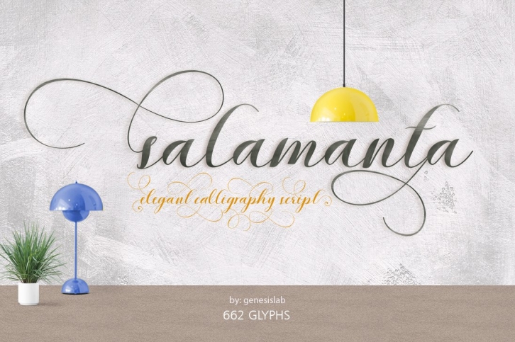 Salamanta Script Font Download