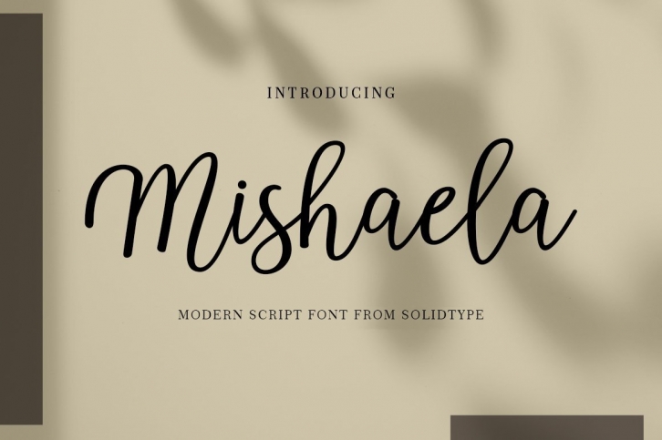 Mishaela Script Font Download