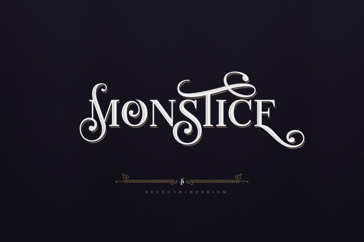 Monstice Family + EXTRAS Font Download