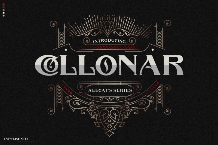 COLLONAR / TYPEFACE + BONUS Font Download