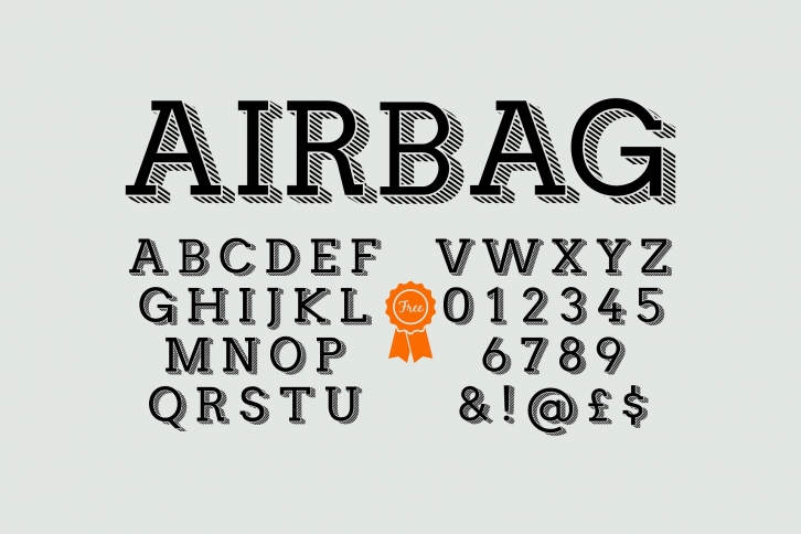 Airbag typeface Font Download