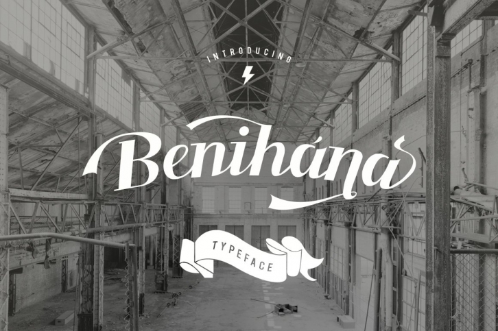 Benihana Vintage Font Download