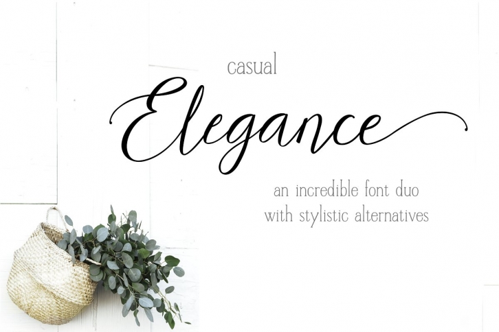 Casual Elegance Font Download