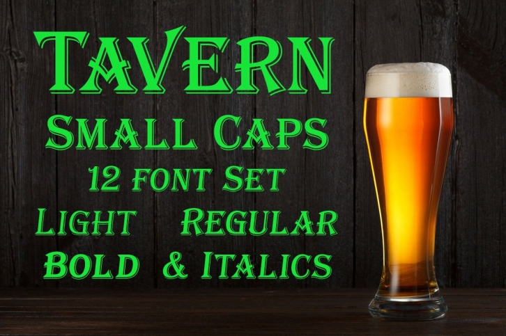 Tavern Small Caps Font Download