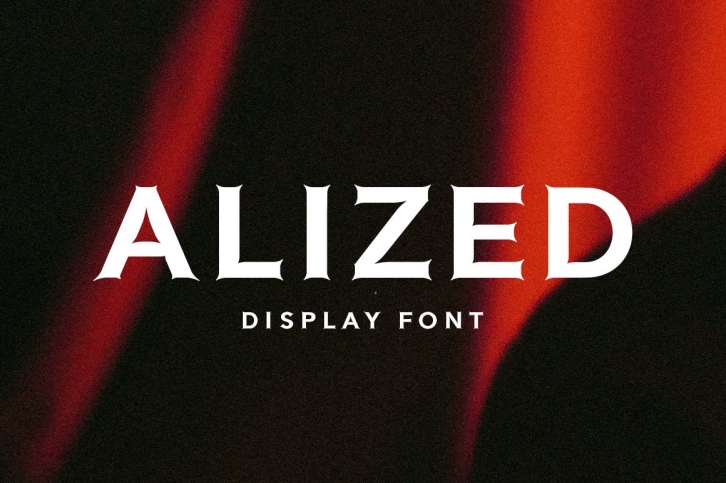 Alized Display Font Download