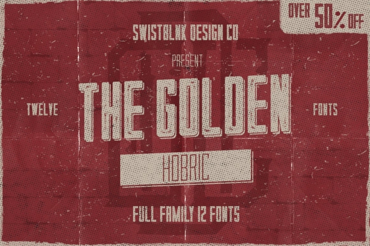 Hobric Full Family Typeface Font Download