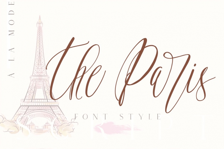The Paris, Luxury Authentic Font Download