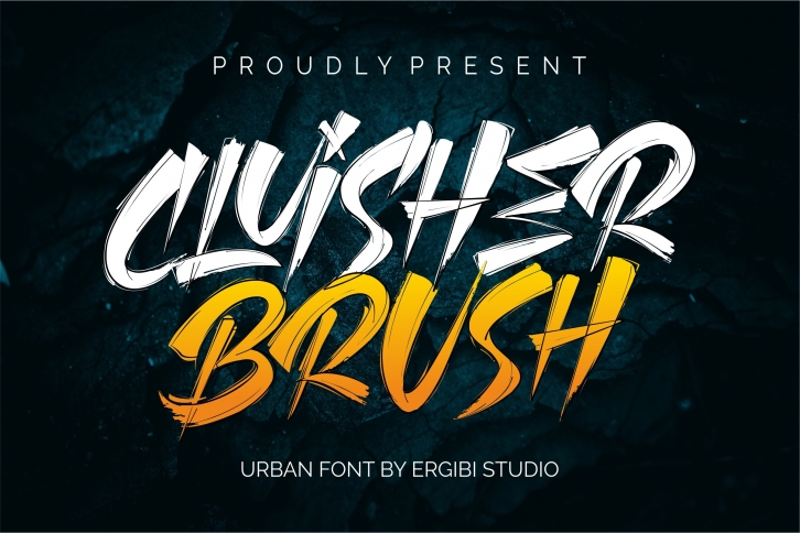 CLUISHER BRUSH Font Download