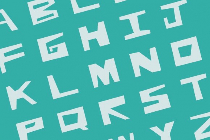 Deformed Abstract-4Compositions Font Download