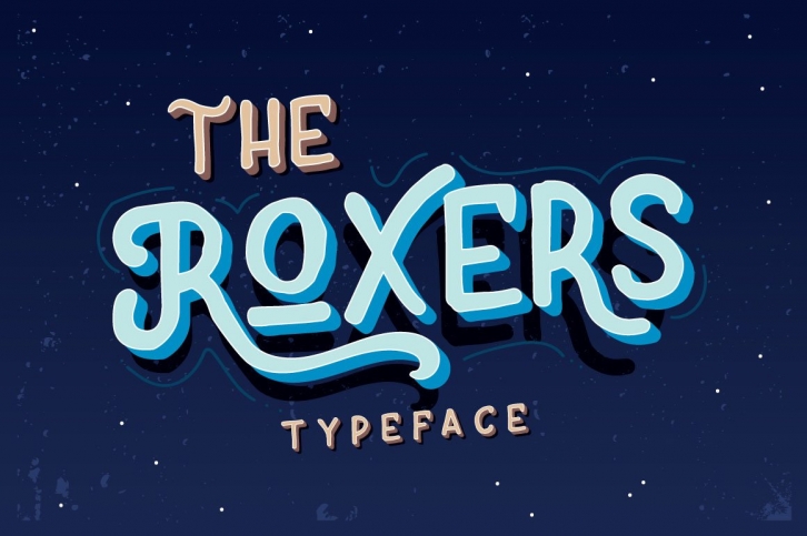 The Roxers Typeface Font Download