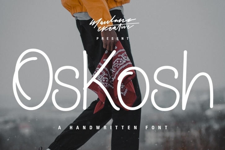 Oskosh Handwritten Font Download