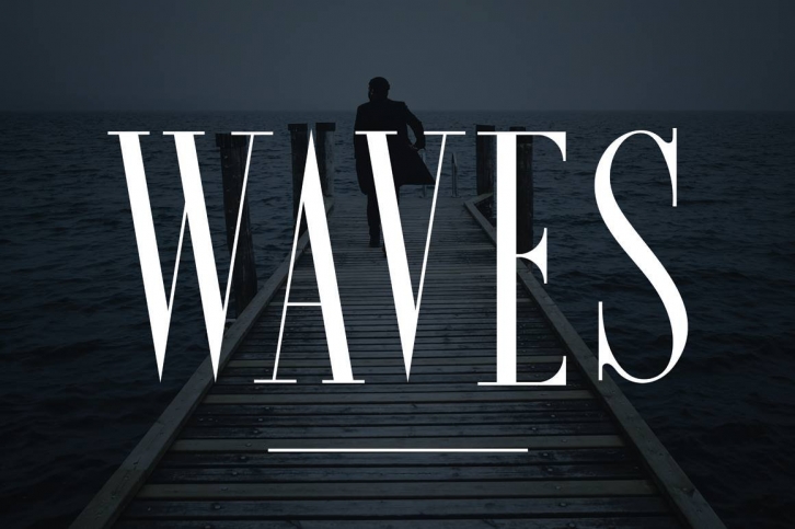 Waves Font Download
