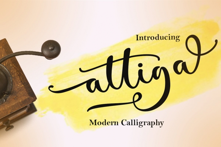 Attiga Script Font Download