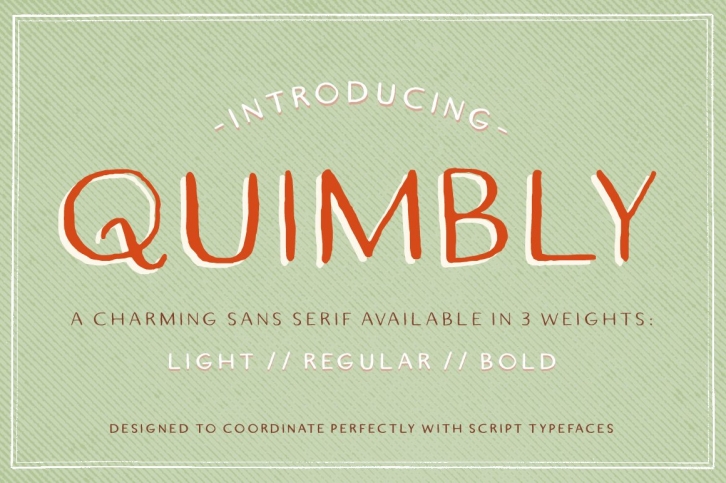 Quimbly Trio Font Download