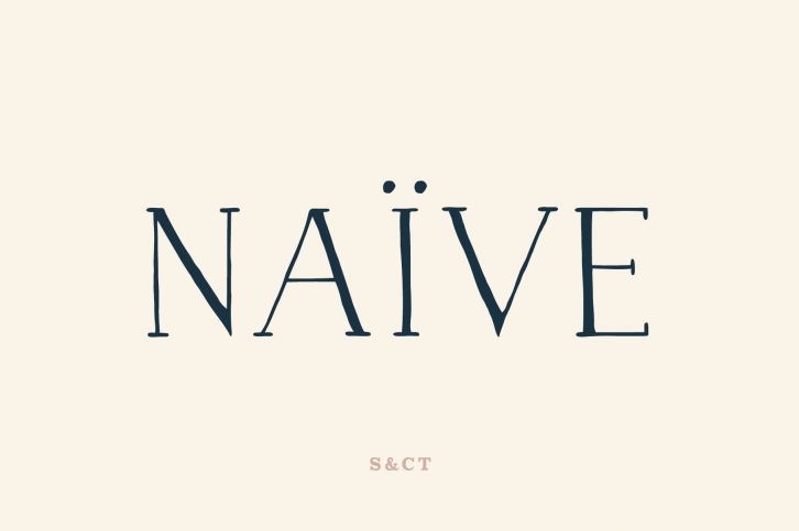 Naive Collection (6 fonts) Font Download