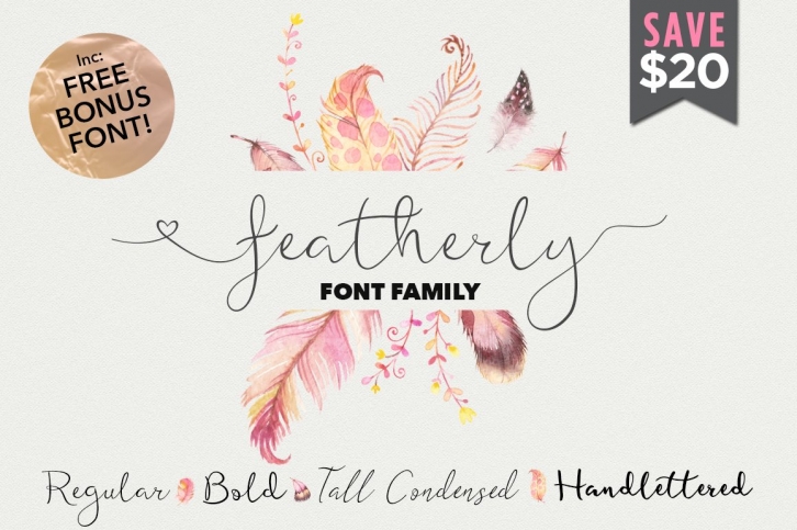 Featherly Family Font Download