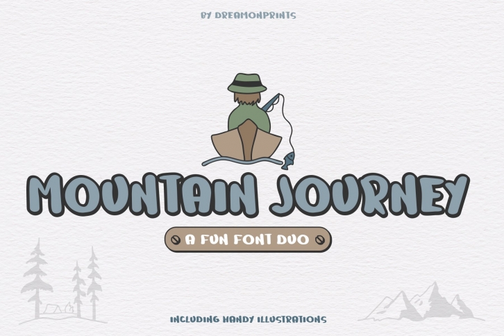 Mountain Journey Font Download