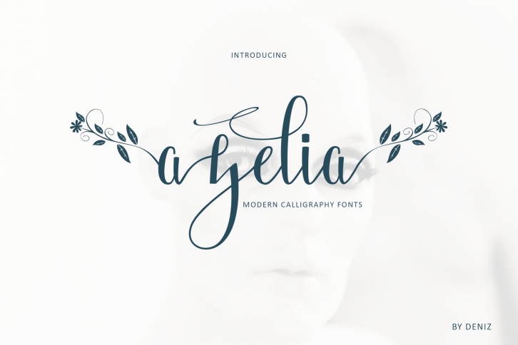Azelia font duo Font Download