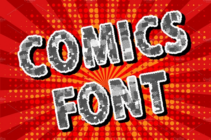 Comics font. Vol. 1 Font Download