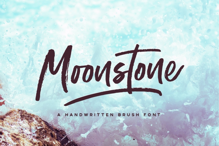 Moonstone Brush Font Download