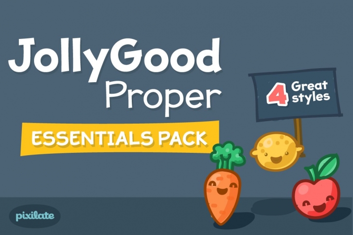 JollyGood Proper Essentials Font Download