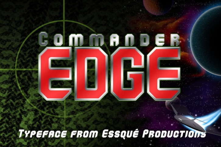 Commander Edge Font Download