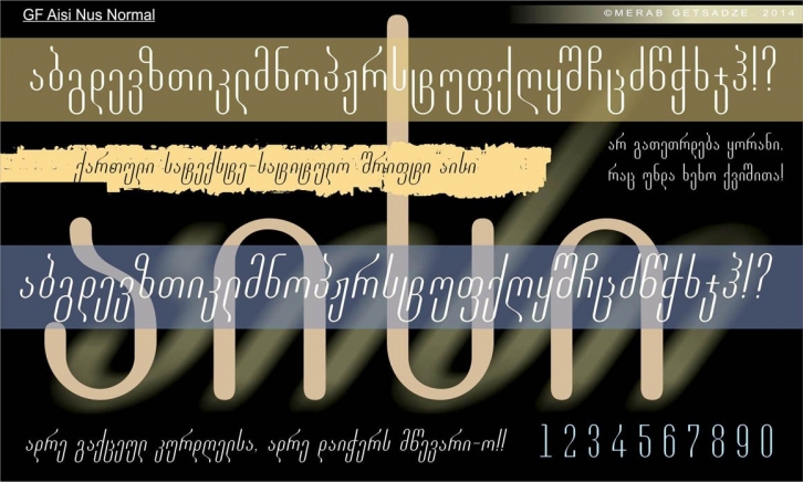 GF Aisi Font Download