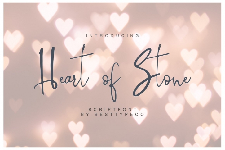 Heart of Stone Font Download