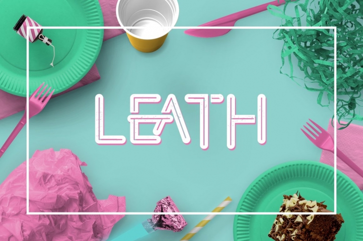 Leath Font Download