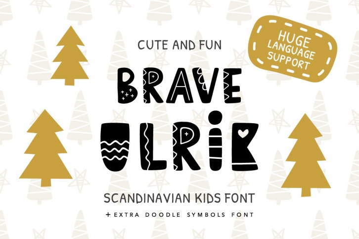 Brave Ulrik Scandinavian Font Download