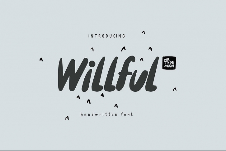 Willful Handwritten Brush Font Download