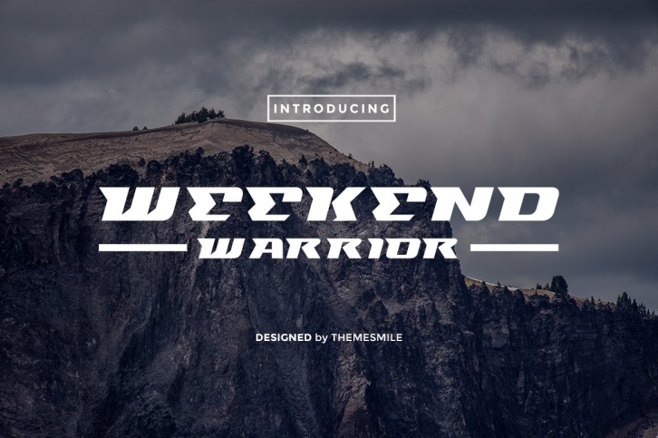 Weekend Warrior Sans Serif Font Download