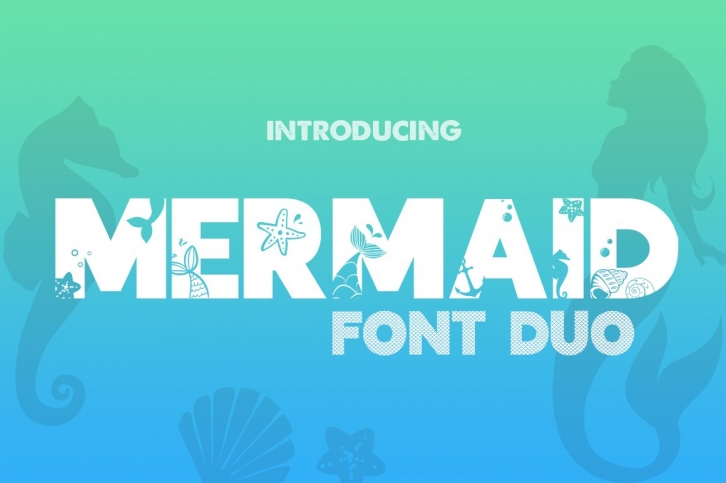 Mermaid Duo Font Download