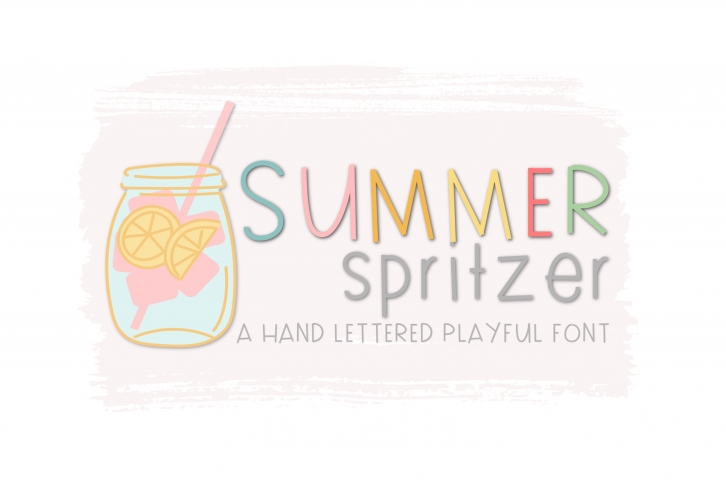 Summer Spritzer Font Download