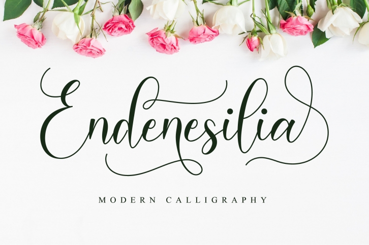 Endenesilia Script Font Download